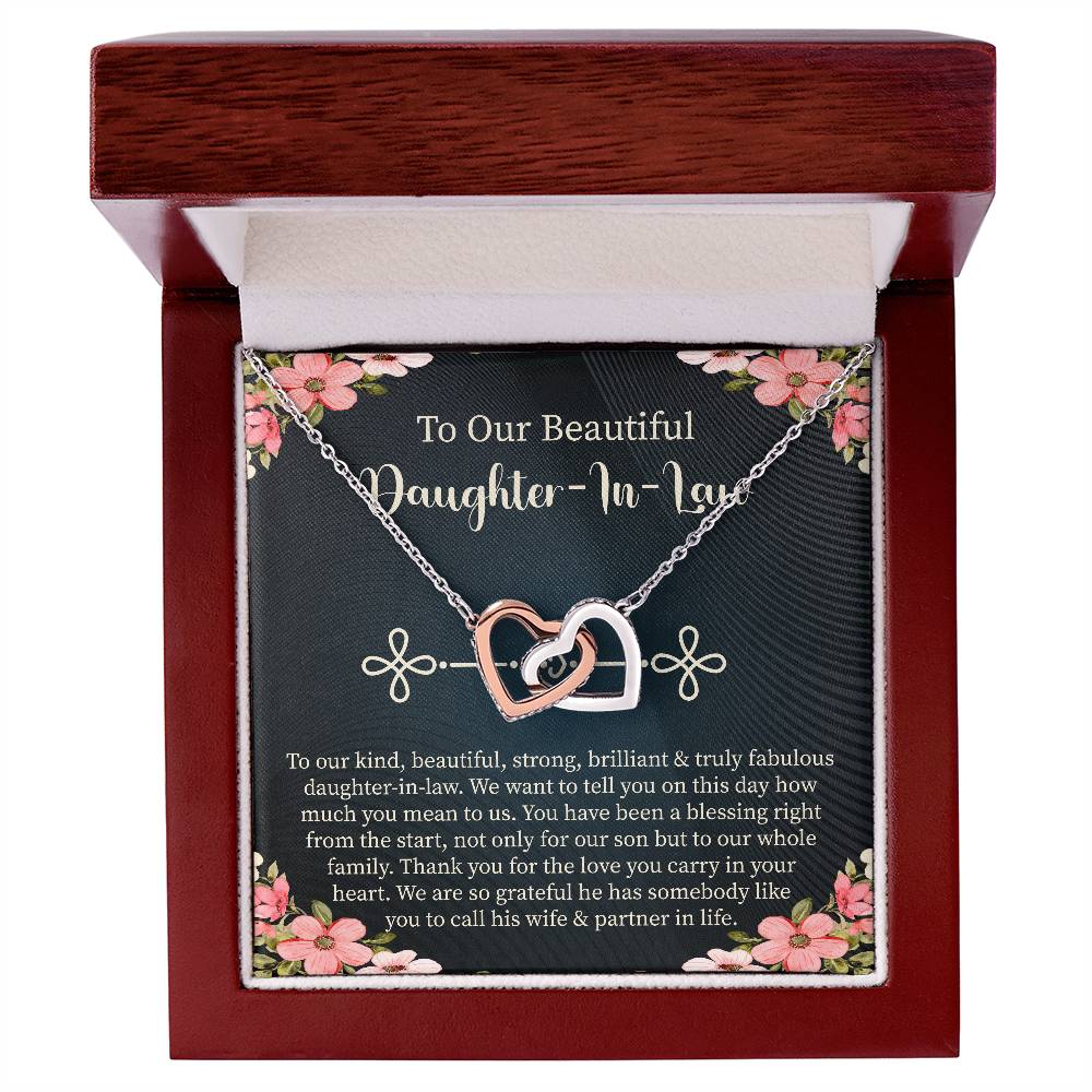 To Our Daughter - In - Law Gift On Wedding Day, Future Daughter In Law Wedding Gift - Beauty Belliss